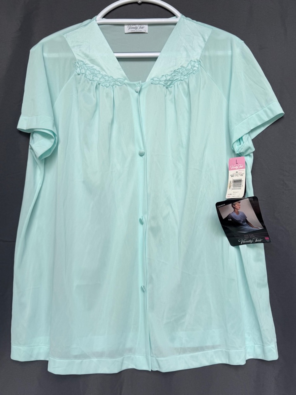 VINTAGE Vanity Fair pajama set in the color "Azure Mist"